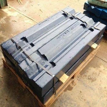 고 크로미엄 블로브 바 톤 광산 분쇄기 무게 500KG 기계 유형 분쇄기
