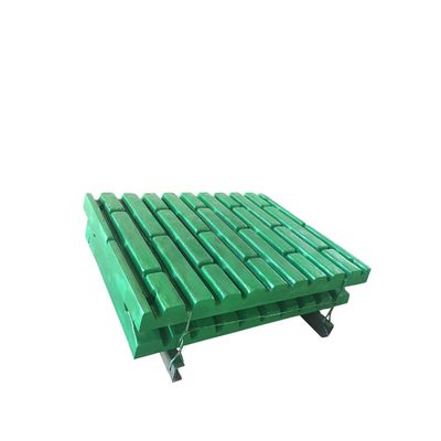 장점 높은 망간제 강 턱판 턱 쇄기 예비 부품 1000KG 무게