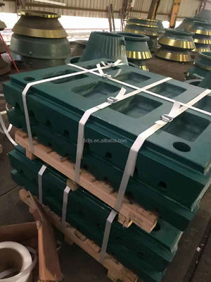 OEM CJ412 돌 턱 분쇄기에 대한 턱 판 EN124 표준에 적합합니다.