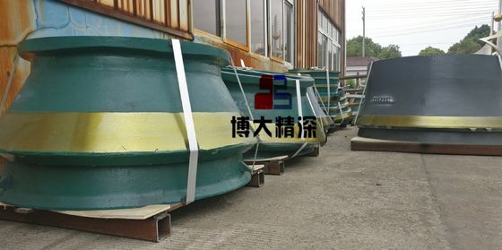 높은 망간제 철강 콩 크레셔 화려한 색상의 착용 부품 맨트 및 볼 라인어