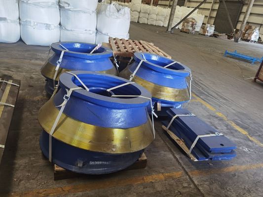 수용 가능한 OEM HP500 광산 콘 크레셔 예비 부품 1000KG 무게와 함께 mantle와 구석구석