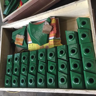 OEM VSI 크레셔 하위 마모 플레이트 B9100SE 전문 검사용 마모 부품