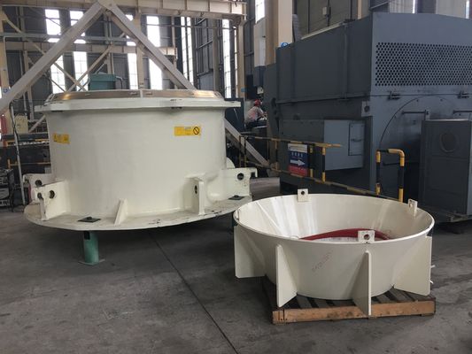 2000 KG 무게 콘 크레셔의 주요 프레임 예외적인 성능