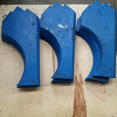 3.21 KG 전문 검사 CV117 상부 마모 판 VSi 크레셔 마모 예비 부품