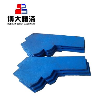 오리 광산에서 VSI 크레셔 CV117 CV128 CV129에 맞춤형 상부 및 하부 마모 플레이트