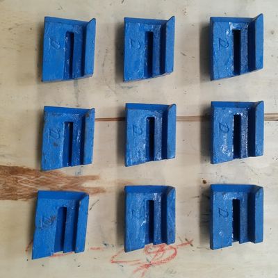 전문 검사 OEM 가 casting VSI Crusher CV129 마모 부품 하위 마모 판