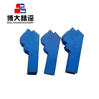 도조 과정 VSI 크레셔러 마모 부품 상부 및 하부 마모 플레이트 CV128 데버링