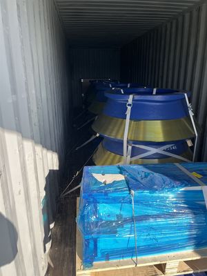 고 망간제철 콩크레셔 착용 부품 Mn18Cr2 볼 라인어 구석 및 맨트 HP400