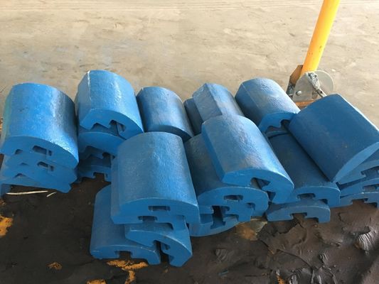 고 크롬 소금 광산용 노후판 VSI 크레셔 예비 부품 CV217 CV228 CV229