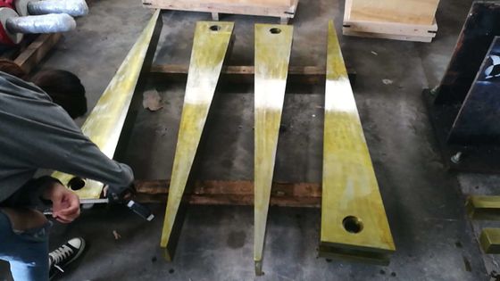금속 광산 공정에서 턱 분쇄기 c110/125 광산 기계에 대한 鍛造 緊縮 톱니