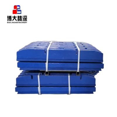 OEM C145 C150 턱 분쇄기 후용 부품에 용납되는 망간 스틸 턱판