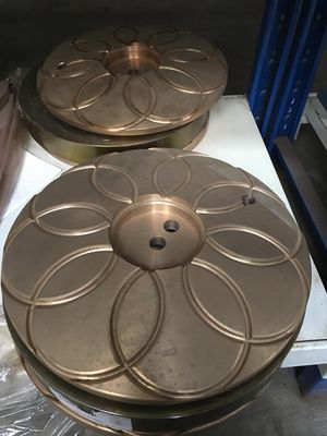 30KG GP550 콘 크레셔 예비 부품 용합 철강 재료에 대한 청동 추진 베어