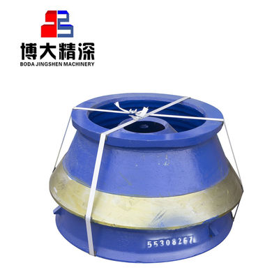 HP100 / 200 코너 크레셔 예비 부품 고 망간 강철 맨트 구상 분쇄 등