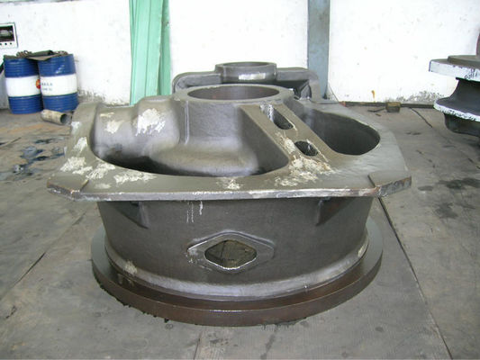 금속 광산 공정에서 사용되는 GP500S 콘 크레셔를위한 가조 가공 하부 프레임