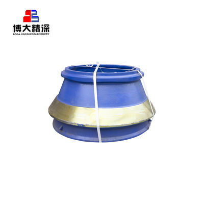 고만간스 철강 광업 기계 부품 콩 크레셔 컵 라인어 예비 부품