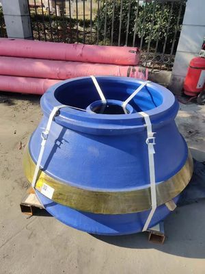 고만간스 철강 광업 기계 부품 콩 크레셔 컵 라인어 예비 부품