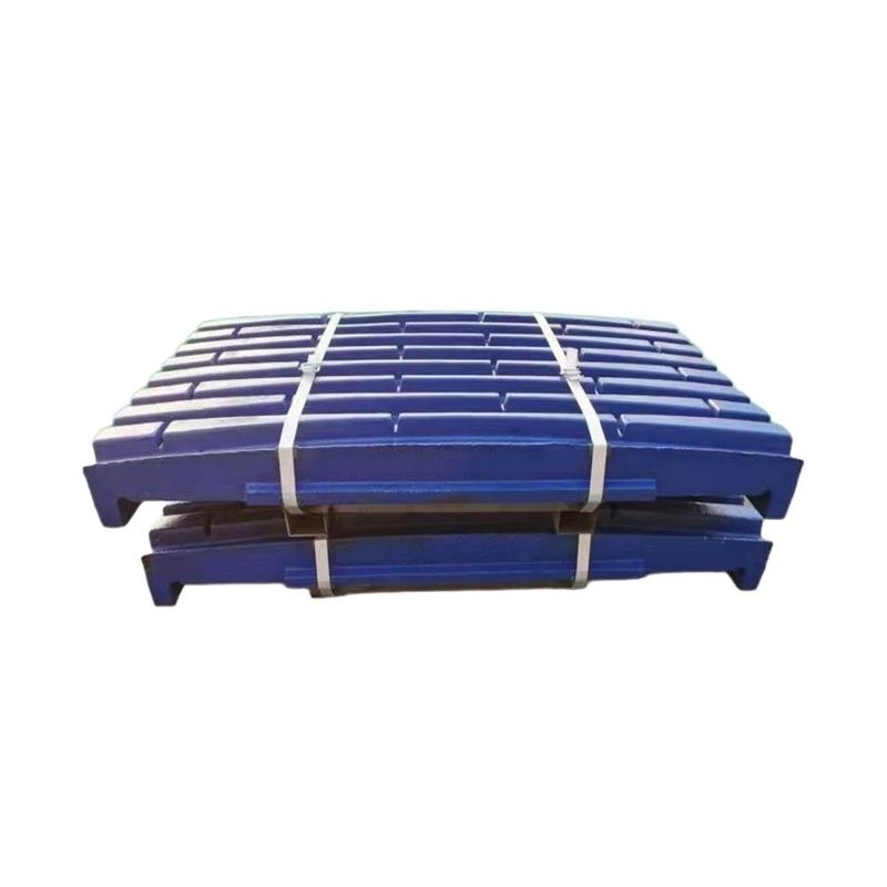 광산 기계용 턱판  cast cast casting steel jaw crusher 예비 부품 799 KG 무게
